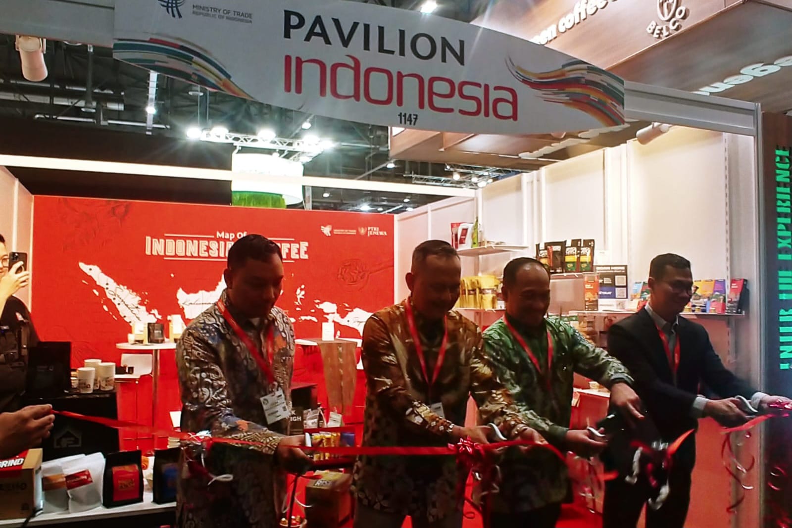 Kemendag pada World of Coffee (WOC) 2025