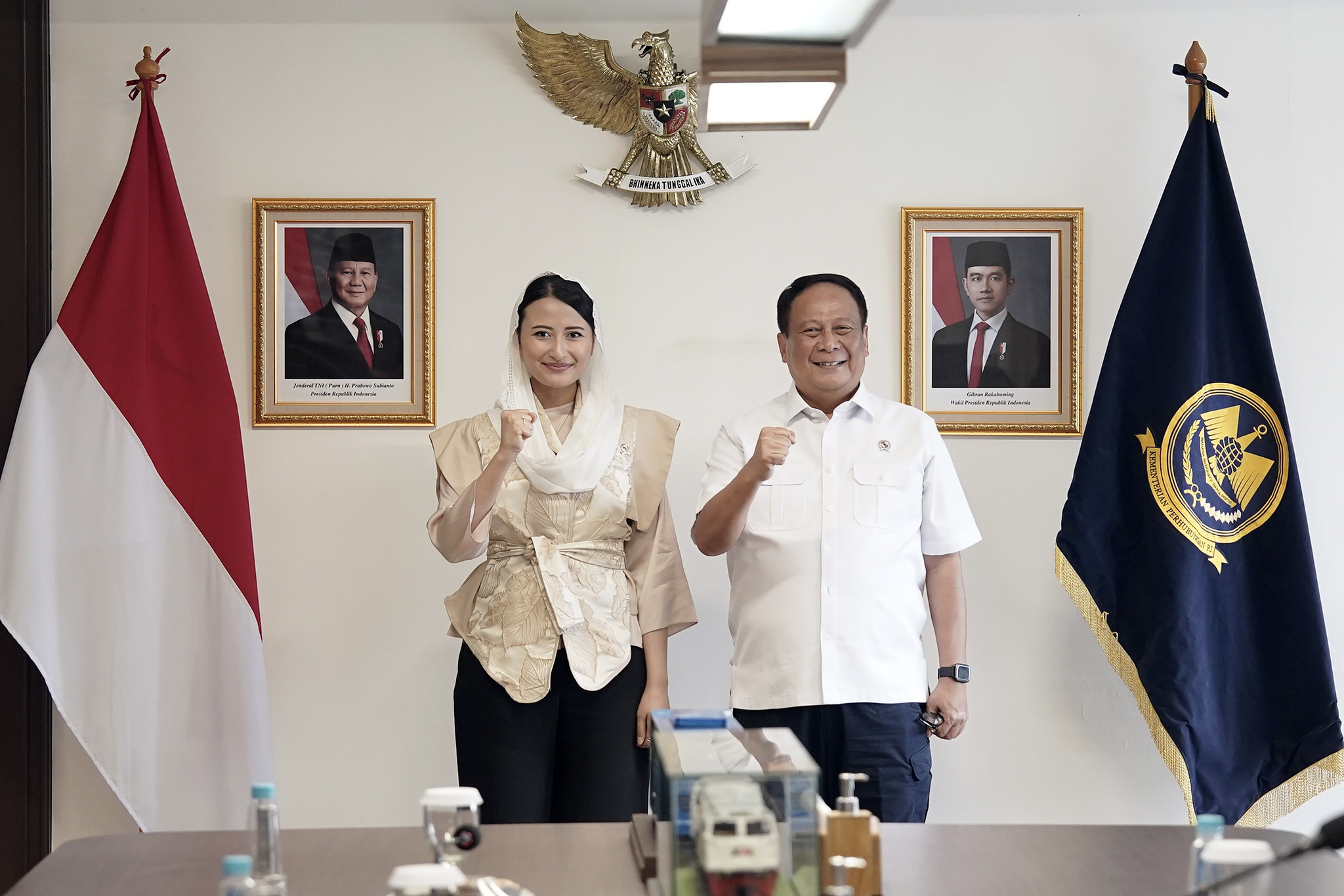 Pertemuan Wamendag dengan Wamenhub