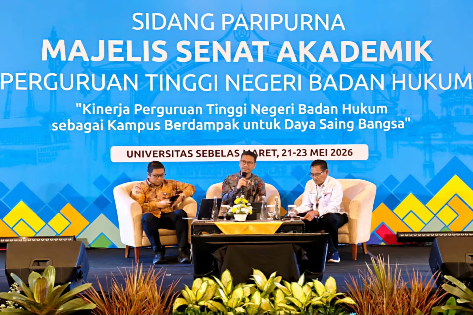 Kemendag pada Sidang Paripurna Majelis Senat Akademik PTNBH “Peran Kampus Berdampak Dalam Mendukung Daya Saing Perdagangan Global” di Surakarta