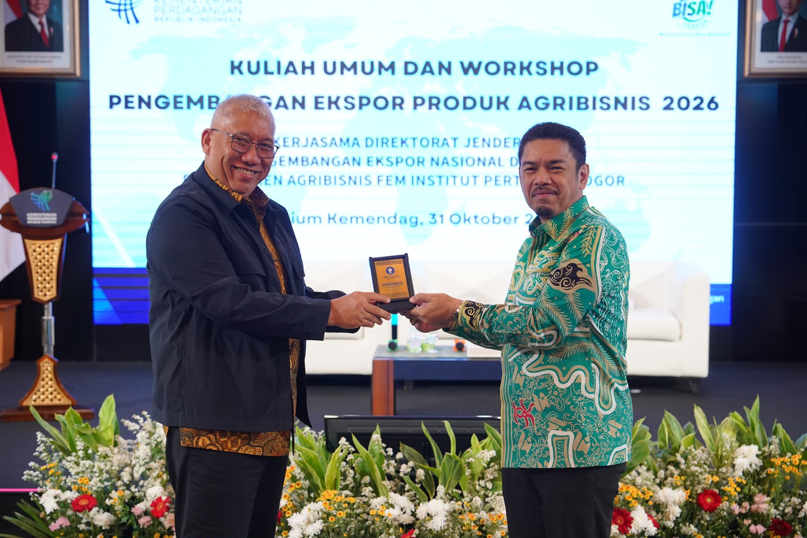 Kuliah Umum dan Lokakarya Pengembangan Ekspor Produk Agribisnis