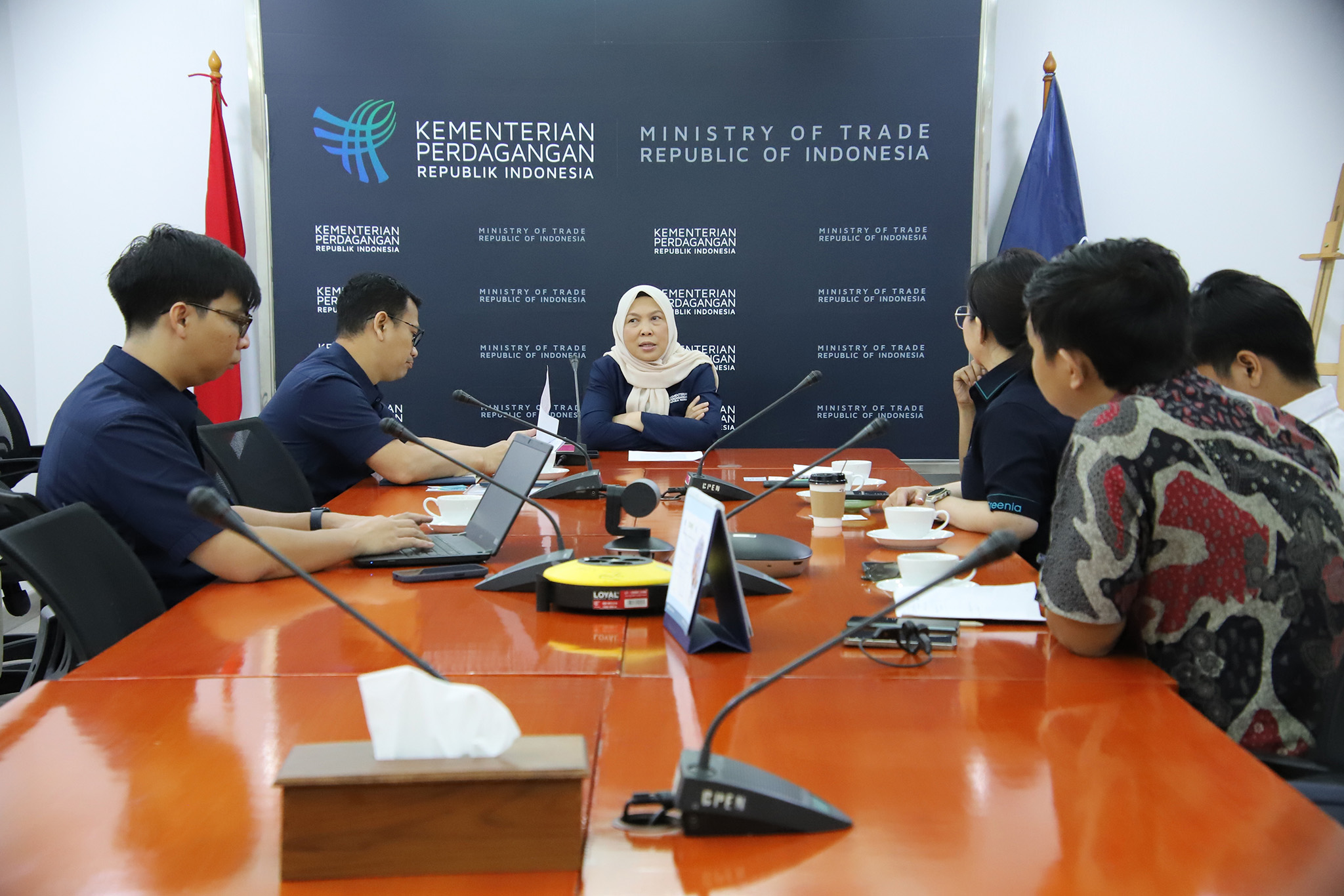 Kemendag Menerima Kunjungan PT Greentech Solusi Utama (Greenia)