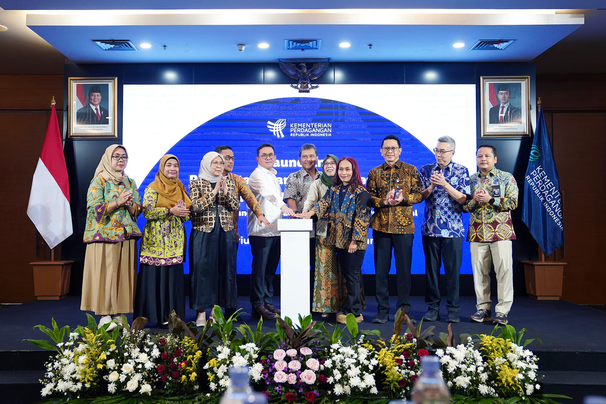 Mendag pada Peluncuran Program Penguatan Branding dan Kemasan Bagi UMKM Produk Pangan