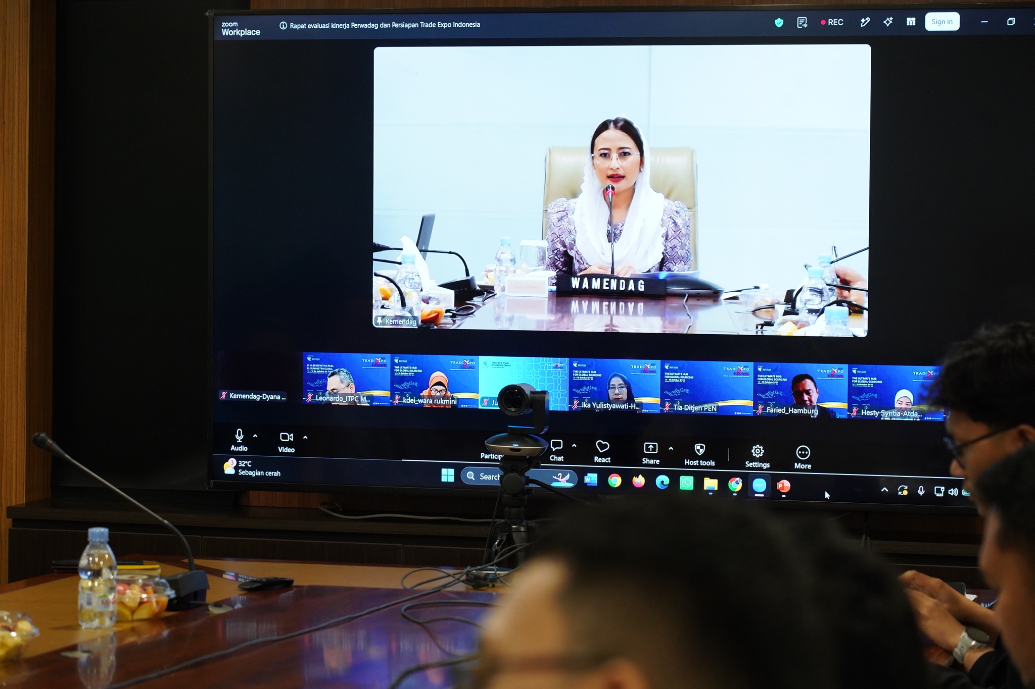 Rapat Evaluasi Kinerja Perwadag dan Persiapan TEI ke-41 Tahun 2026