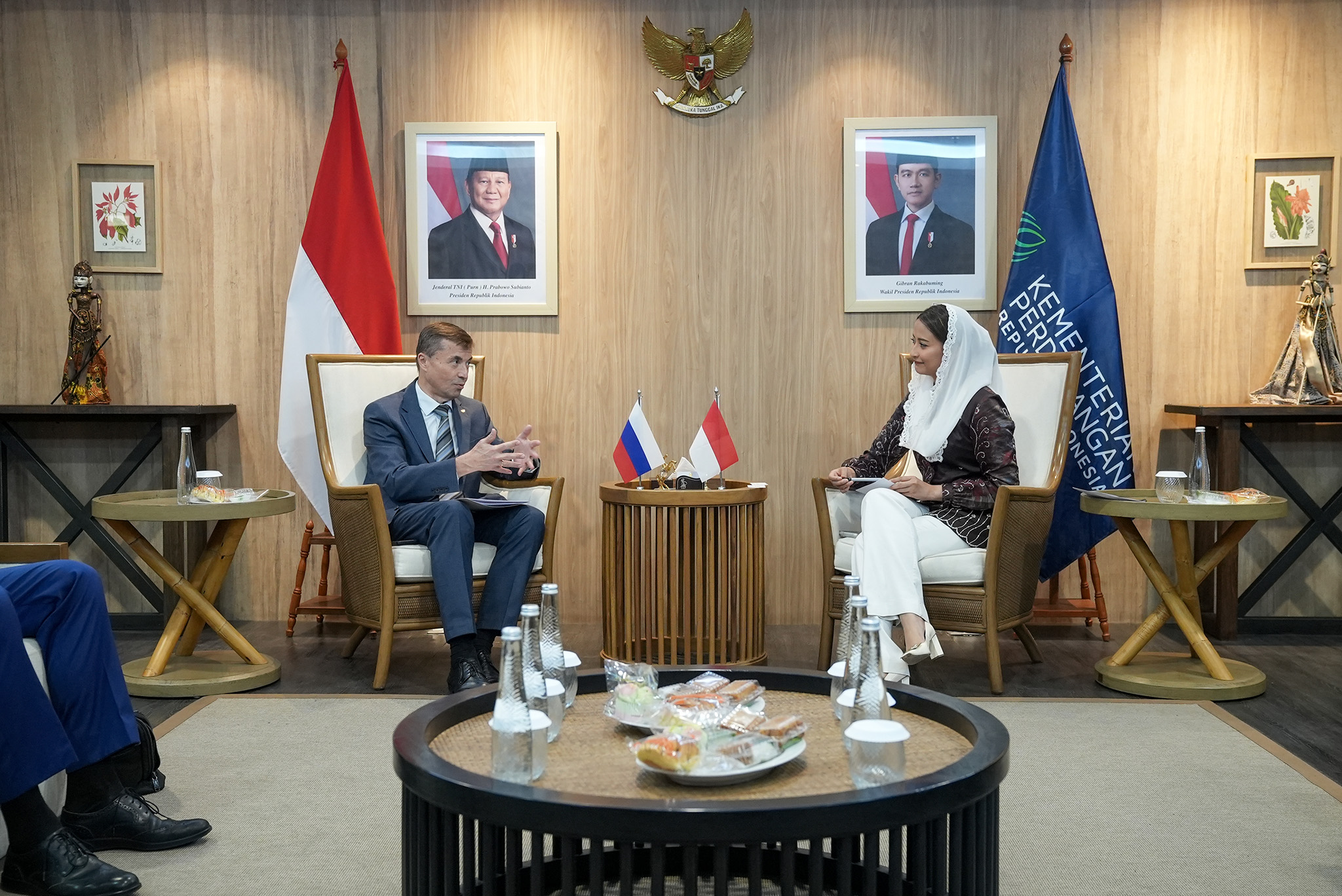 Pertemuan Wamendag RI dengan Perwakilan Dagang Federasi Rusia di Indonesia