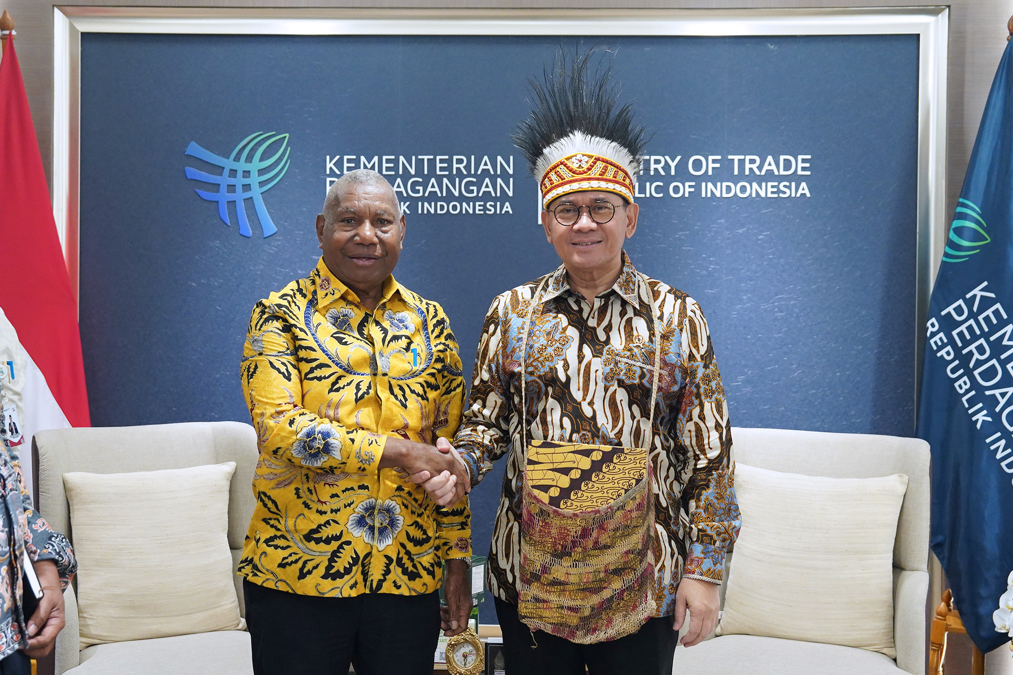 Mendag Menerima Audiensi Gubernur Papua Barat