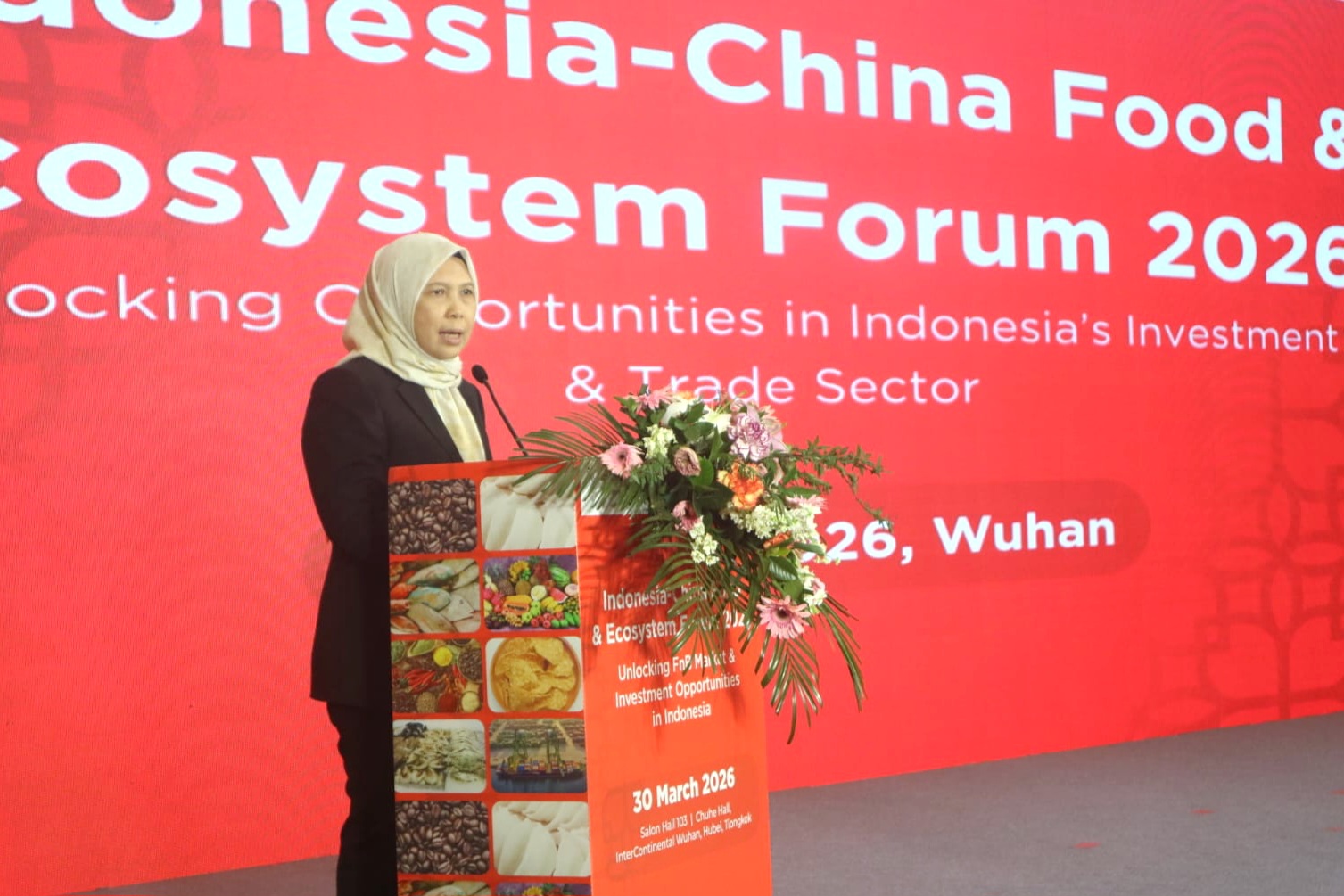 Kemendag pada Indonesia-China Food & Ecosystem Forum di Wuhan, Tiongkok