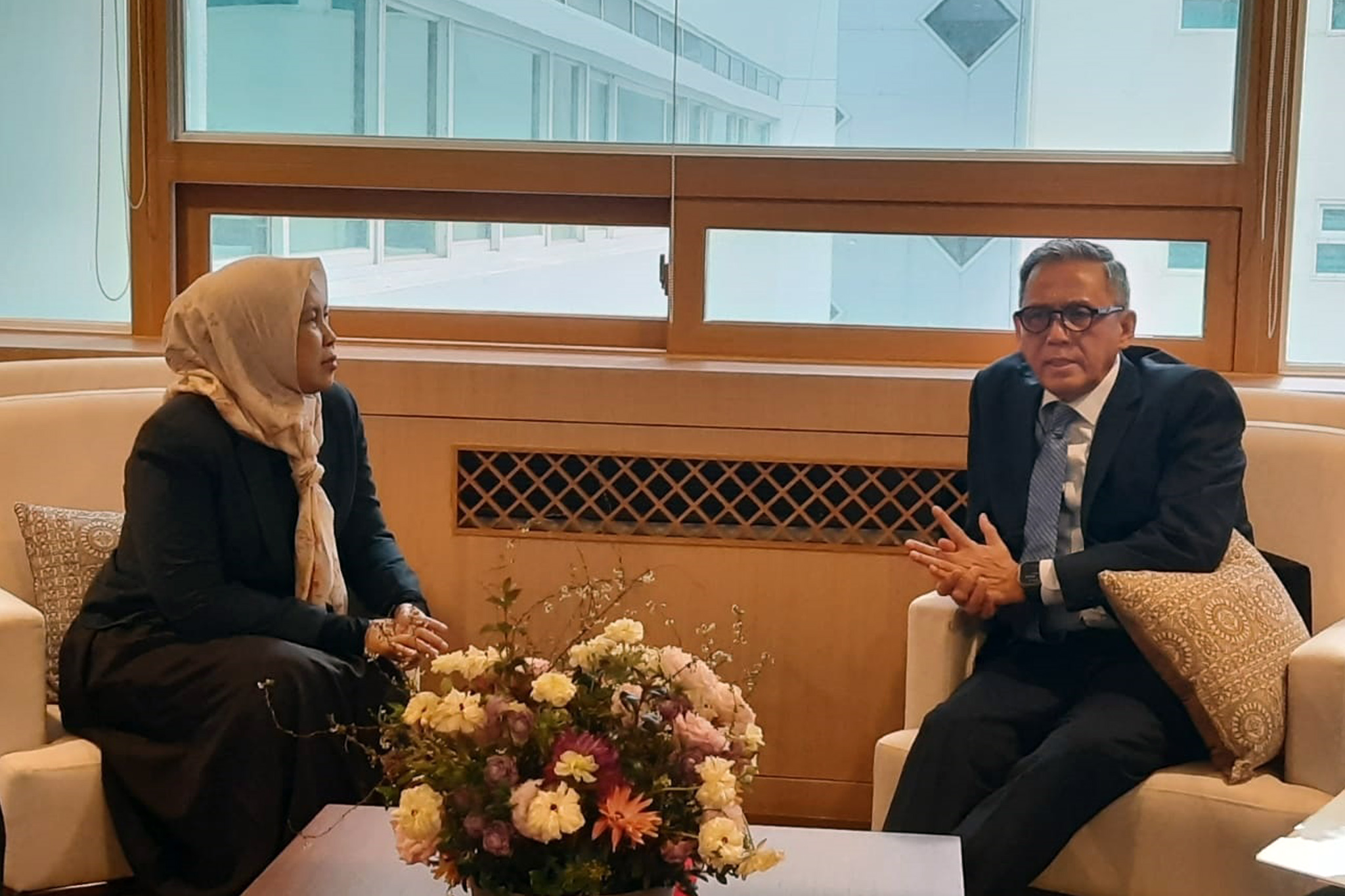 Pertemuan Dirjen PEN kepada Duta Besar RI Seoul