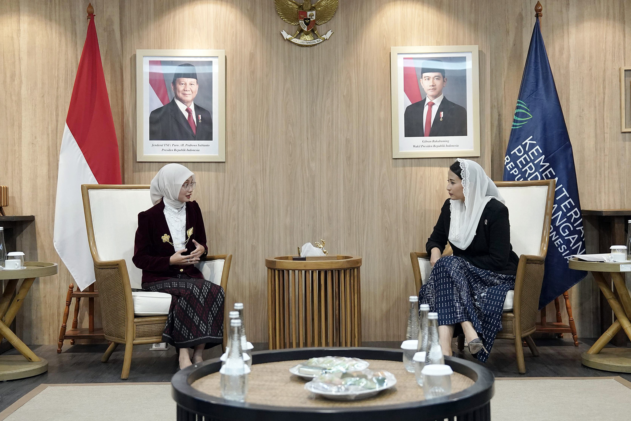 Wamendag Menerima Audiensi Wali Kota Kediri