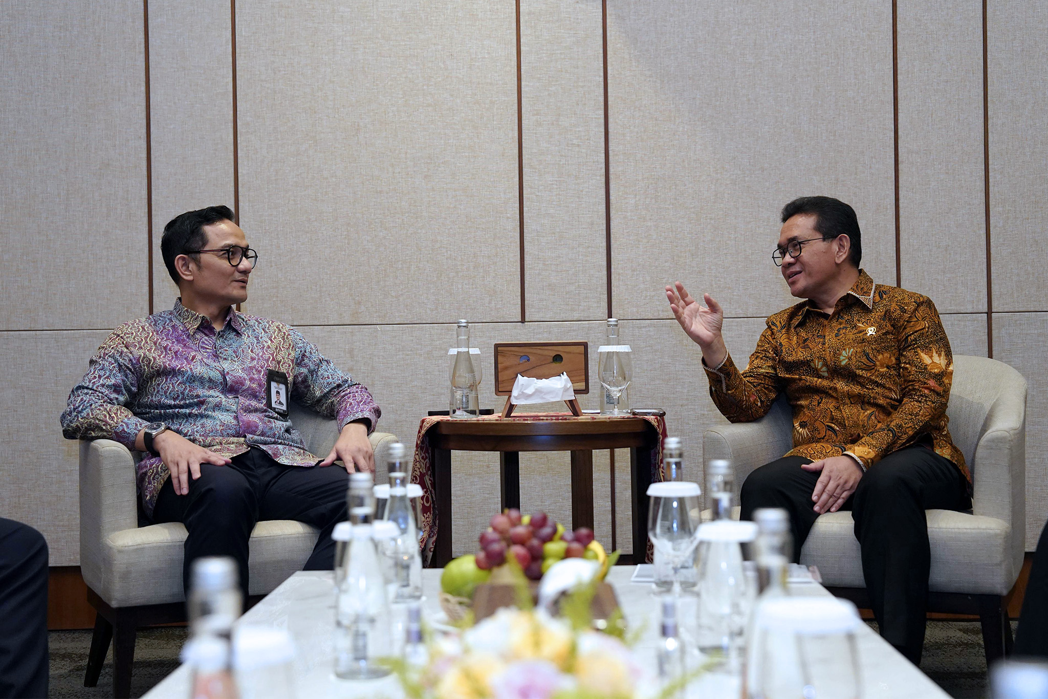 Mendag Menerima Audiensi Kepala Badan Pengelola Keuangan Haji