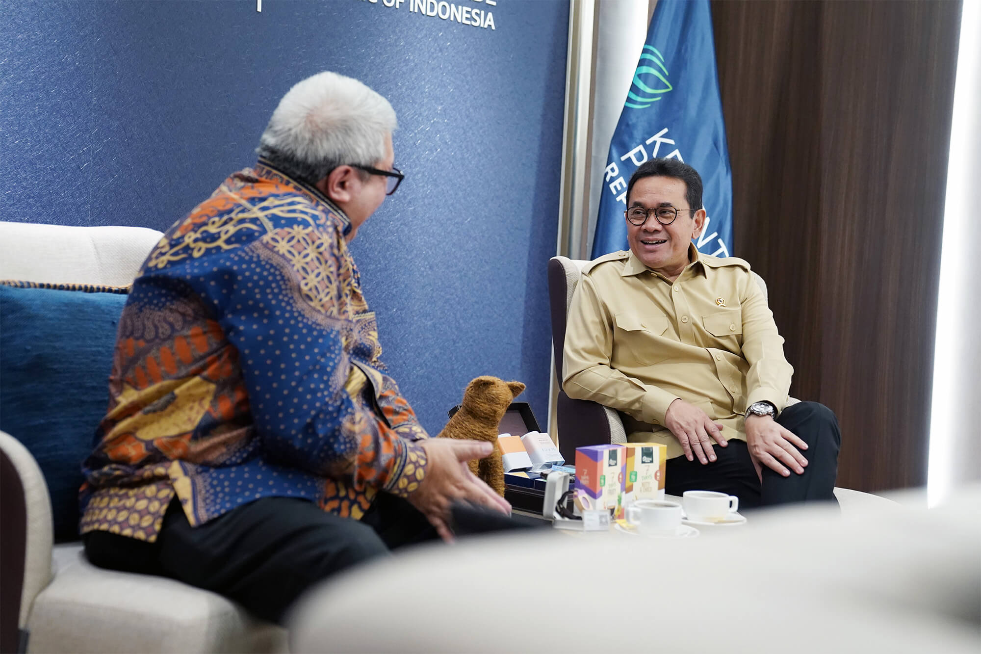 Mendag Menerima Kunjungan Pimpinan Affiliation Global Retail Association (AGRA)