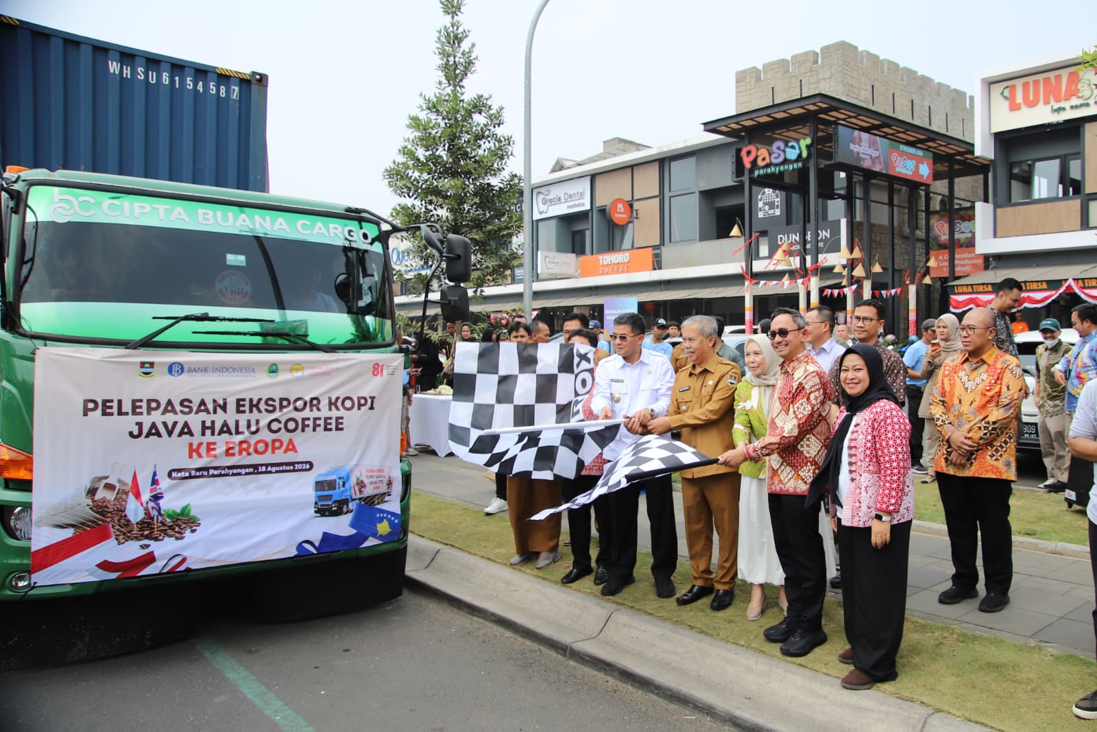 Pelepasan Ekspor Kopi Java Halu Ke Inggris