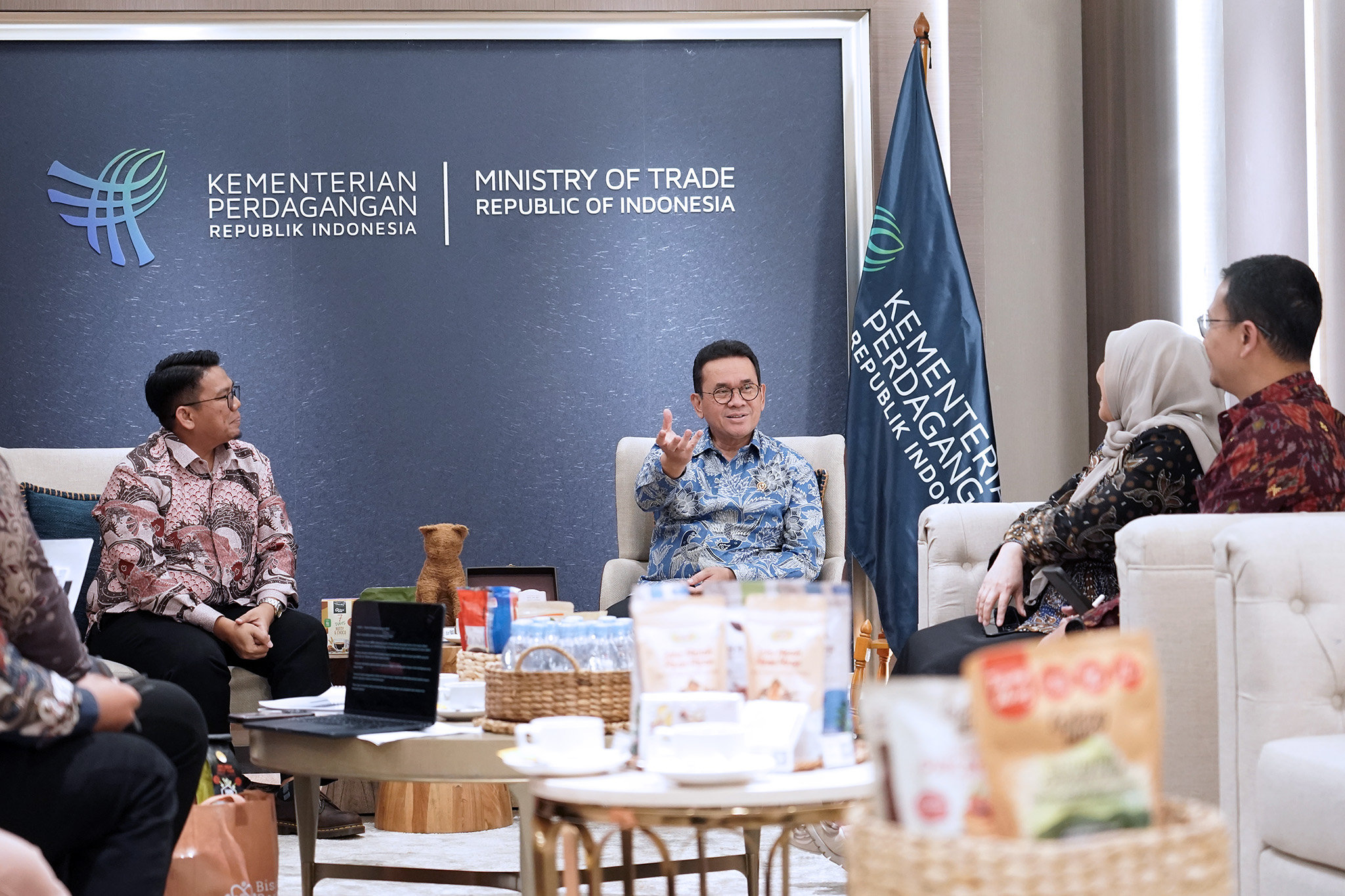 Mendag Menerima Audiensi Yayasan Rumah Pembangunan Berkelanjutan (BISA BAIK BERSAMA)