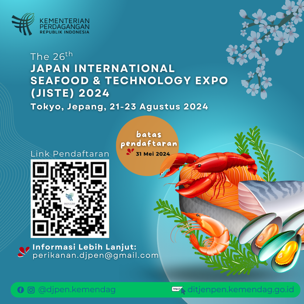 The 26th Japan International Seafood & Technology Expo (JISTE) 2024