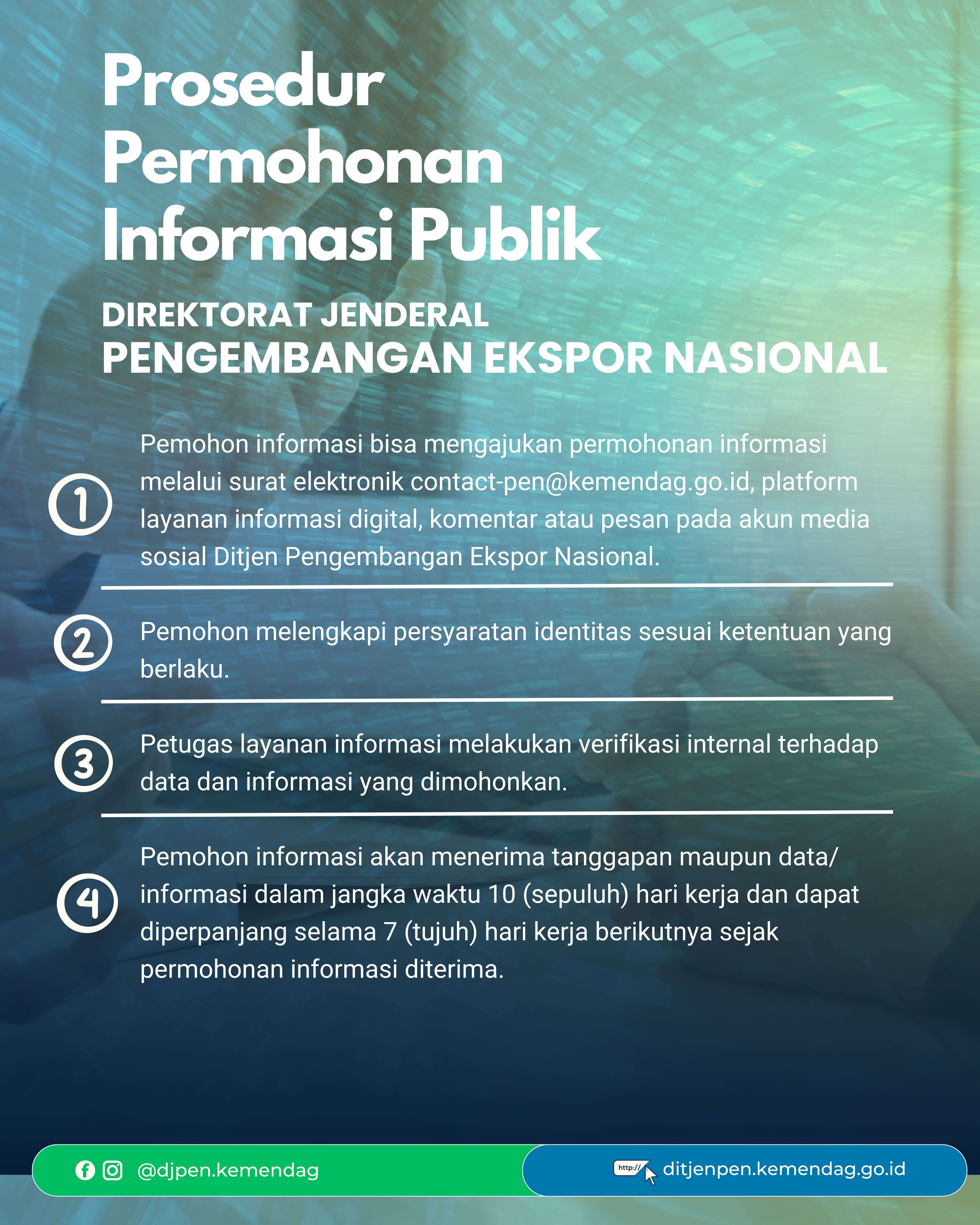 Prosedur Permohonan Informasi